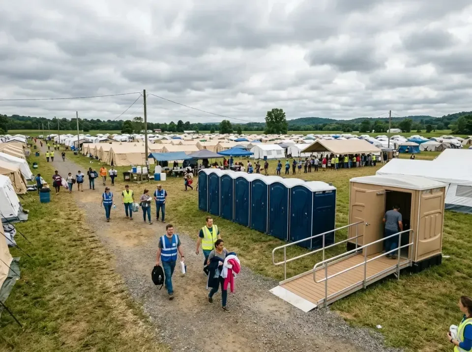 disaster-relief-camp-restrooms-010 — frequently asked questions, Dumpster & Portable Bathrooms Rental in Round Lake, IL